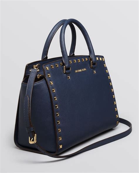 michael kors handbags selma satchel|Michael Kors selma studded.